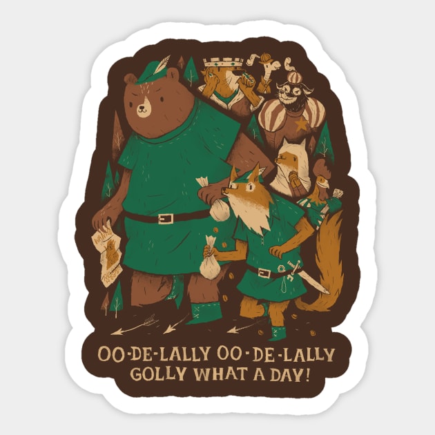 oo-de-lally Sticker by Louisros